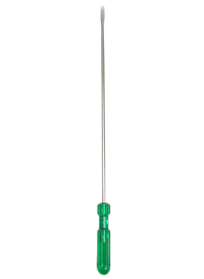 Taparia 930 Steel (10.0 x 1.5mm) Flat Tip Screw Driver (Green and Silver) - Image 1